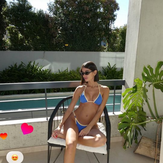 As worn: Icon Bikini Set in Blue