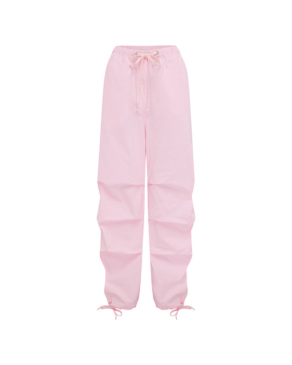 Icon Pants in Pink, ghost flat-lay