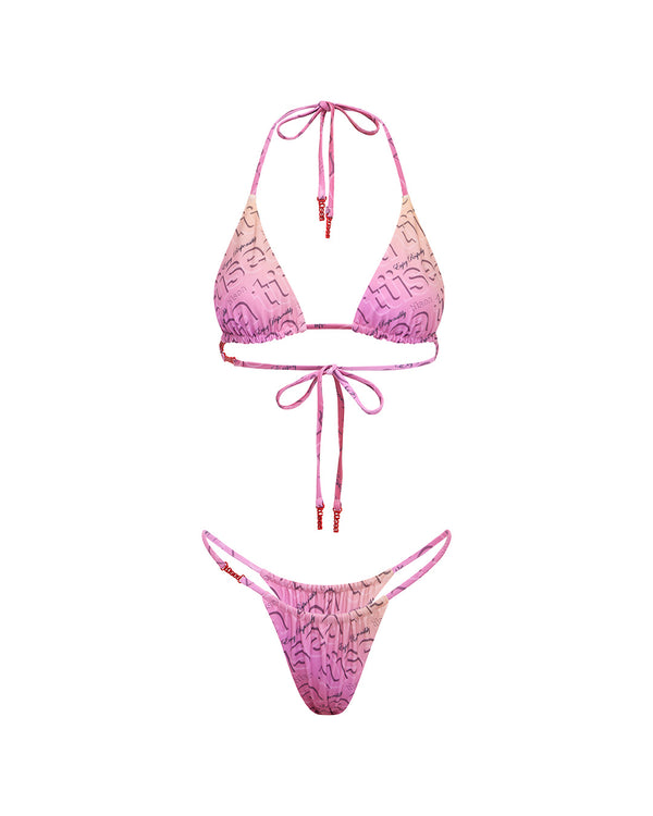 Rush in Pink, ghost flat-lay